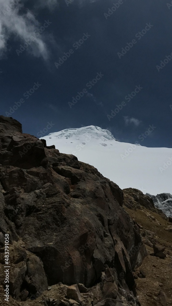 view of a volcano 

#rock #sky #mountain #snow #landscape #rocks #travel #views 