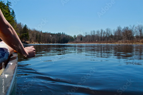 Canoe on the River