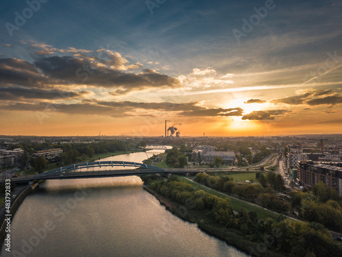 Kraków wschód słońca