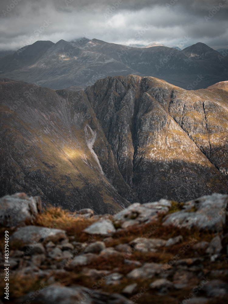 Obraz premium Mountains views in the Scottish Highlands