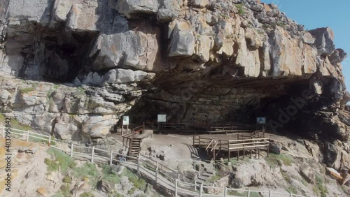  Cape St Blaize Cave at the Point in Mosselbay South Africa also known as the cradle of human culture