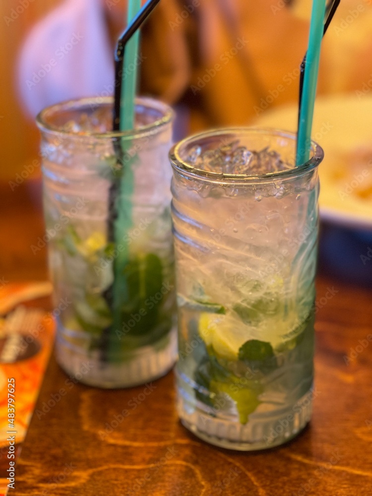 Fototapeta premium glass of lemonade