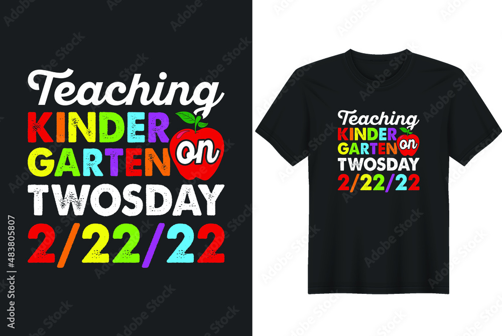 Twosday Tuesday, February 22nd, 2022 Cute 22222 Kindergarten T-Shirt Design, Posters, Greeting Cards, Textiles, and Sticker Vector Illustration
Twosday Tuesday, February 22nd, 2022 Cute 22222 Kindergarten T-Shirt Design, Posters, Greeting Cards, Textiles, and Sticker Vector Illustration