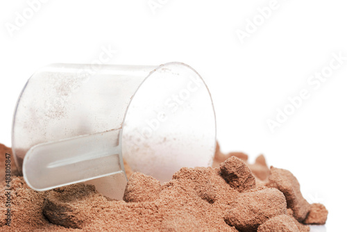 Coop with chocolate  whey  protein or mass gainer powder