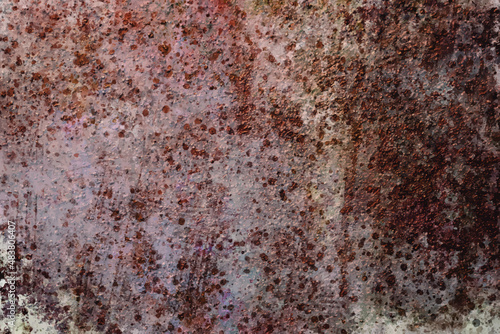 Brown and white bronze copper metallic