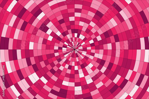 Abstract pink geometrical background. Vector illustration eps 10.