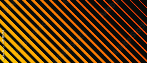 Abstract black background, texture with yellow diagonal lines. Vector illustration EPS 10