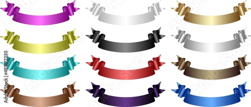 colorful ribbons
