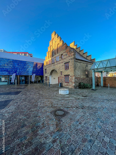 nordertor, landmark in Flensburg, Schleswig Holstein, Northern germany photo