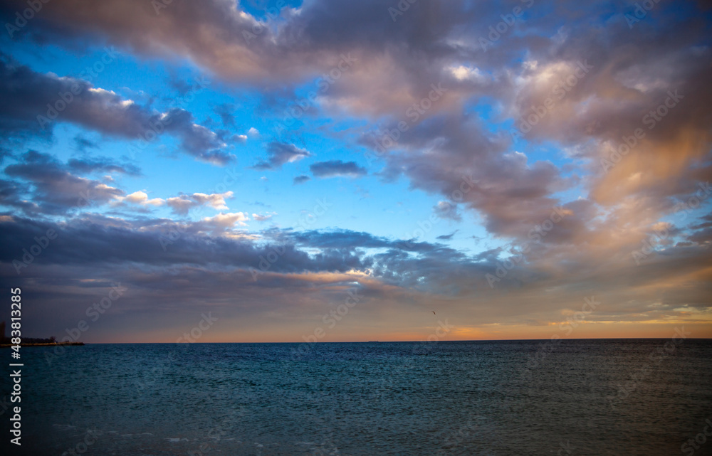 Varna bay, Bulgaria, Black sea coast