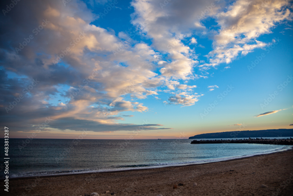 Varna bay, Bulgaria, Black sea coast
