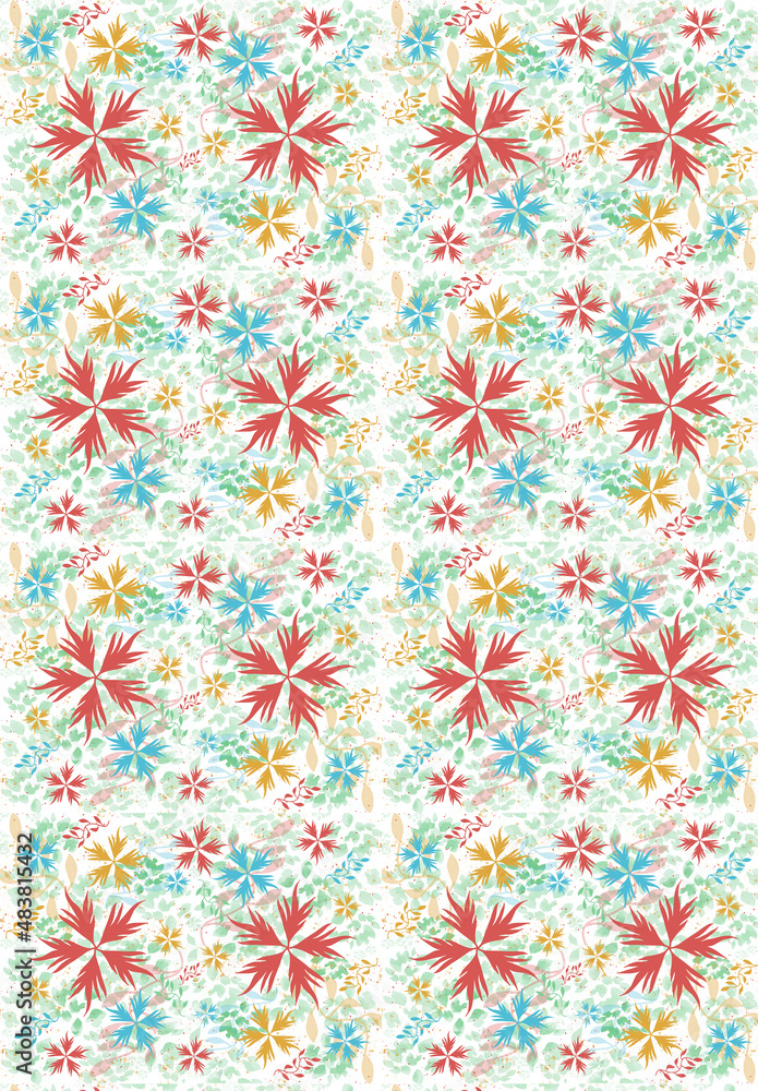 Motif feuillage original Motif feuillage original