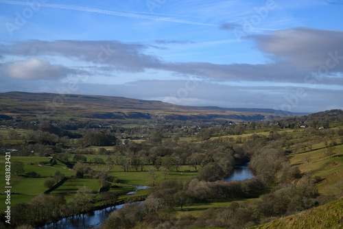 View over Middleton in Teesdale