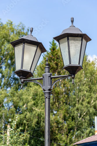 old street lamp