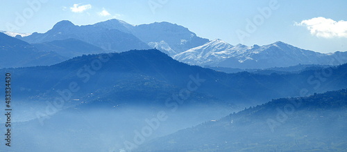 panorama of mountains... Algeria