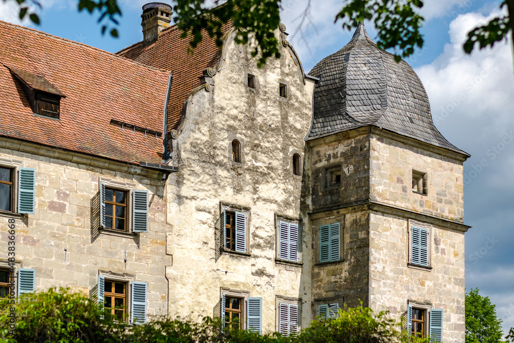 Fototapeta premium Fränkisches Gartenfest