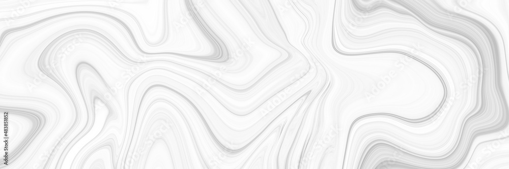 Fototapeta premium Marble wall white pattern ink swirl green graphic background abstract light elegant grey for floor plan ceramic counter texture tile gray silver background natural for interior decoration.