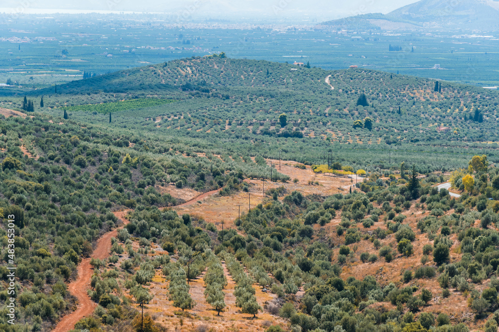 Hills, Mountains and landscapes from Greece