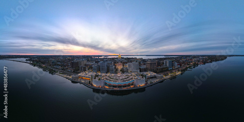Fotografía Panoramic shot of Isthmus