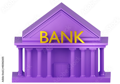 Bank building. Bank office ...