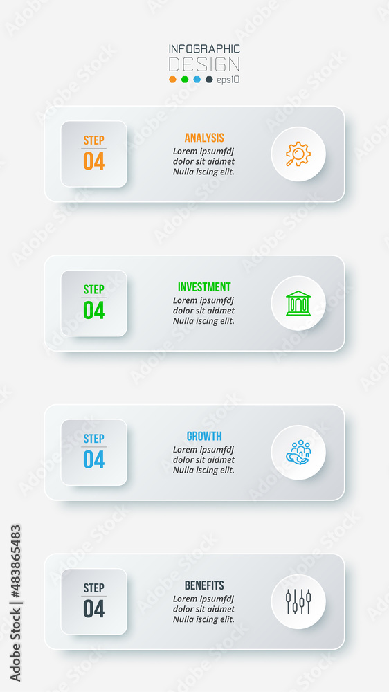 Infographic template business concept with workflow. Infographic template business concept with workflow.