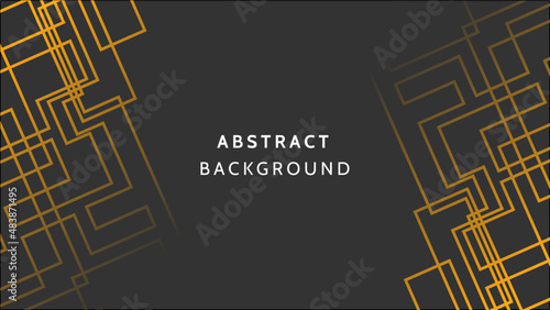 square elbow geometric pattern vector gold for a luxury background | Premium Vector 