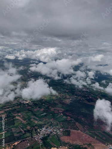 view of the clouds