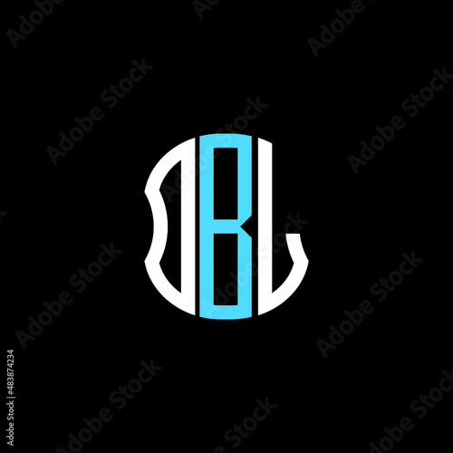 DBL letter logo creative design with vector graphic photo