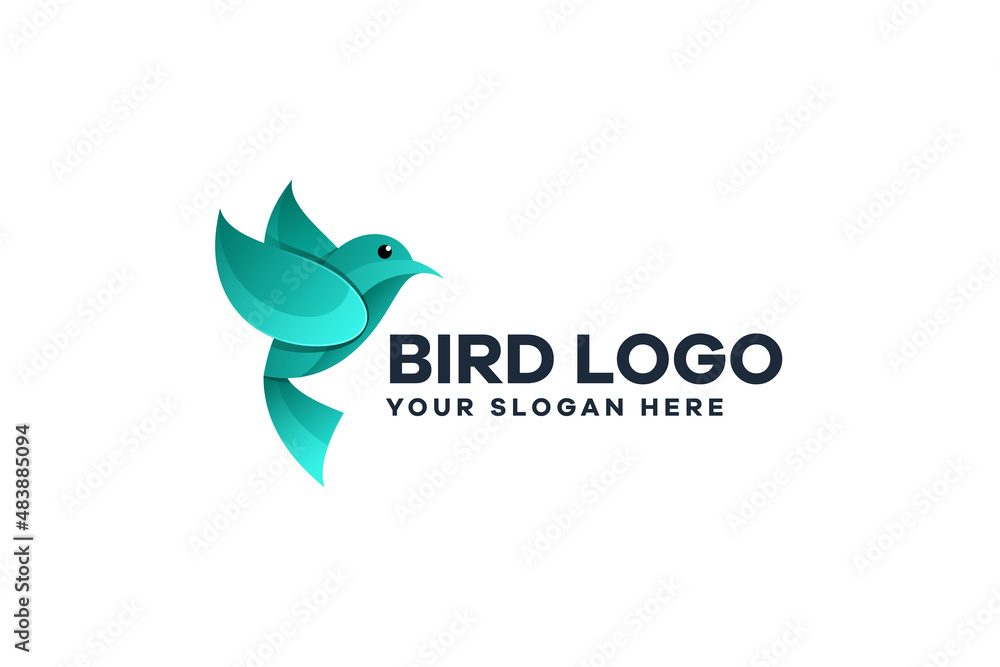 Fototapeta premium Bird Illustration Logo