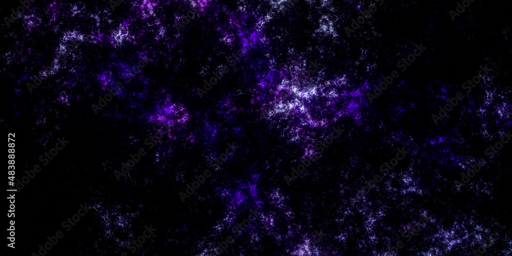 Fototapeta premium Banner Star field background . Starry outer space background texture . Colorful Starry Night Sky Outer Space background. 3D illustration 