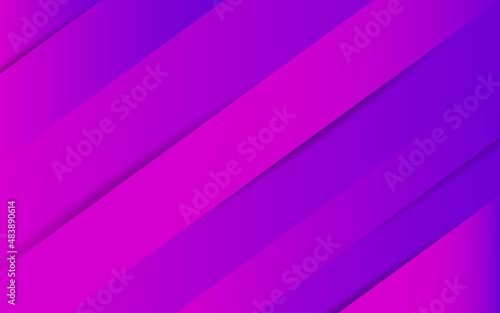 Gradient colored dynamic lines background Vector