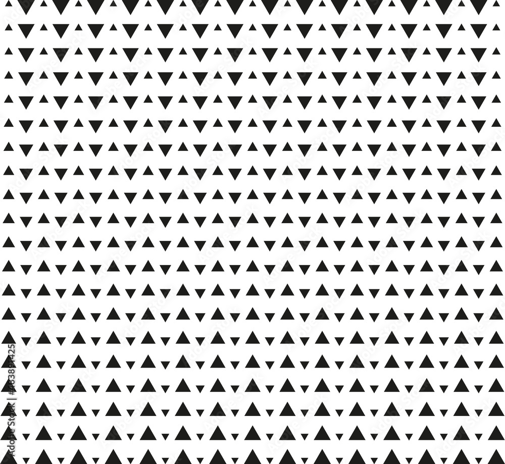 Abstract geometric triangle design halftone vector pattern Abstract geometric triangle design halftone vector pattern