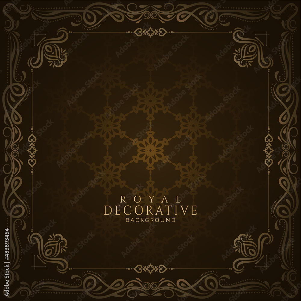 Elegant classic luxury frame design background Elegant classic luxury frame design background