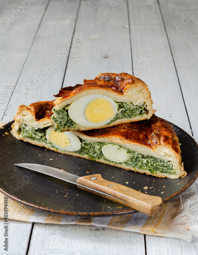 Easter egg pie
