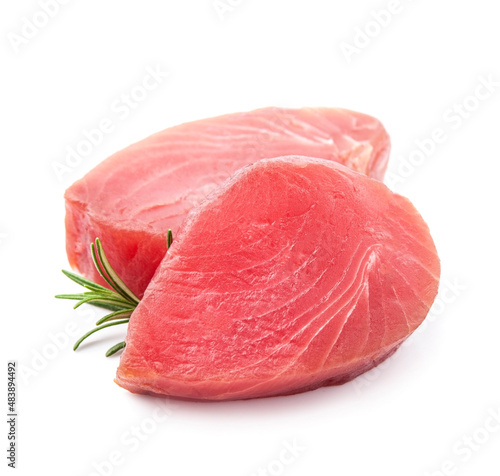 Tuna fish with rosemary