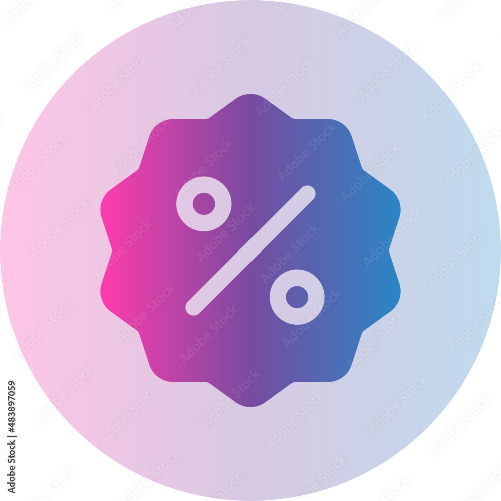 discount gradient icon discount gradient icon
