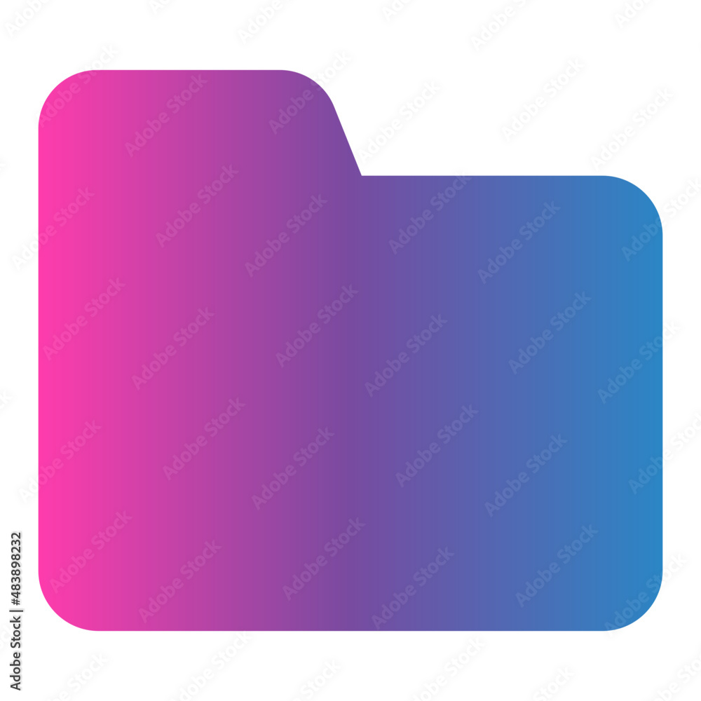 folder gradient icon folder gradient icon