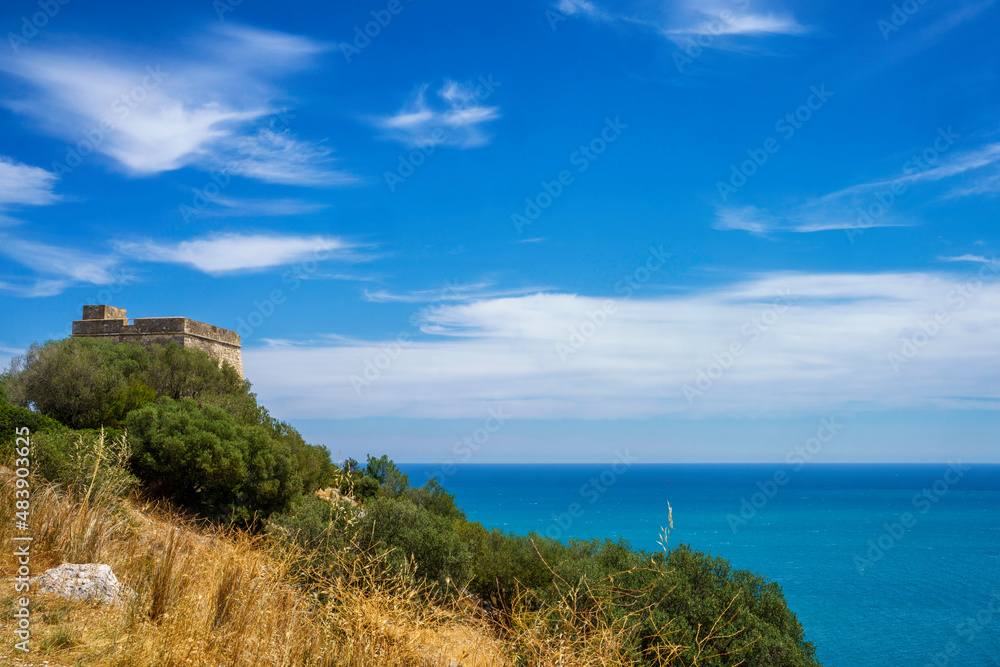 Coast of Vieste, Gargano, Apulia, Italy Coast of Vieste, Gargano, Apulia, Italy