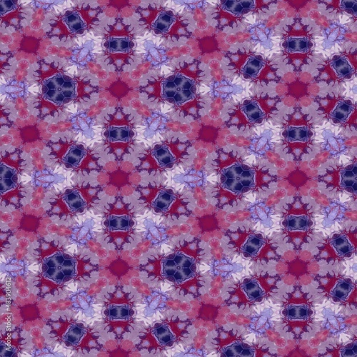 Abstract oil painting ornam...