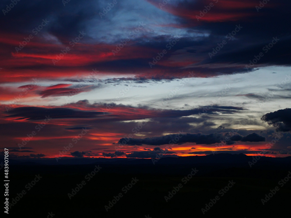 Obraz premium sunset in the sky