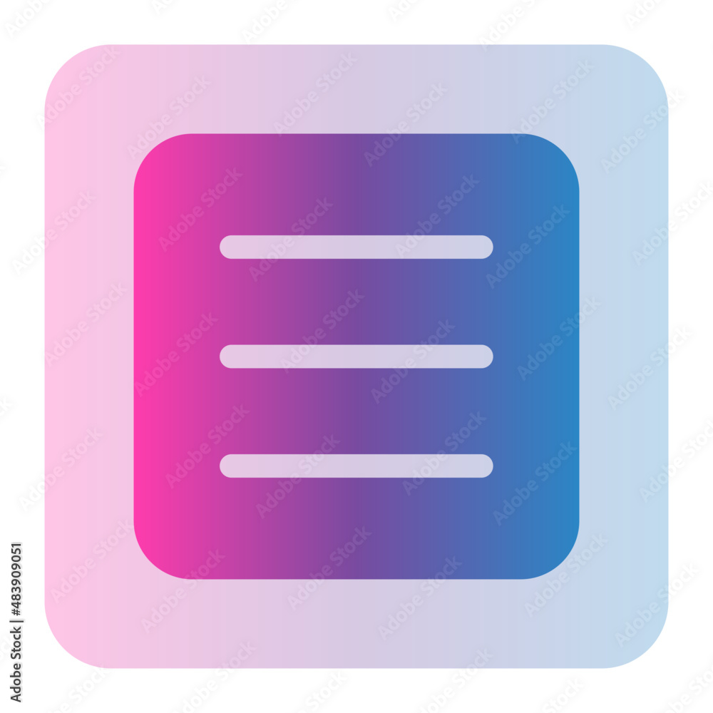 main menu gradient icon main menu gradient icon