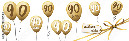 jubilee balloons 90 years