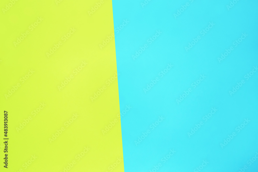blue and yellow pastel color paper texture top view minimal flat lay background blue and yellow pastel color paper texture top view minimal flat lay background