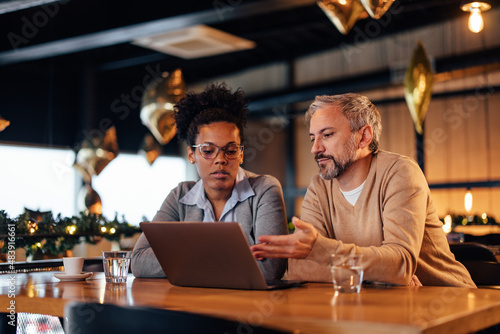 Two serious diverse restaurant owners, looking to upgrade their security.
