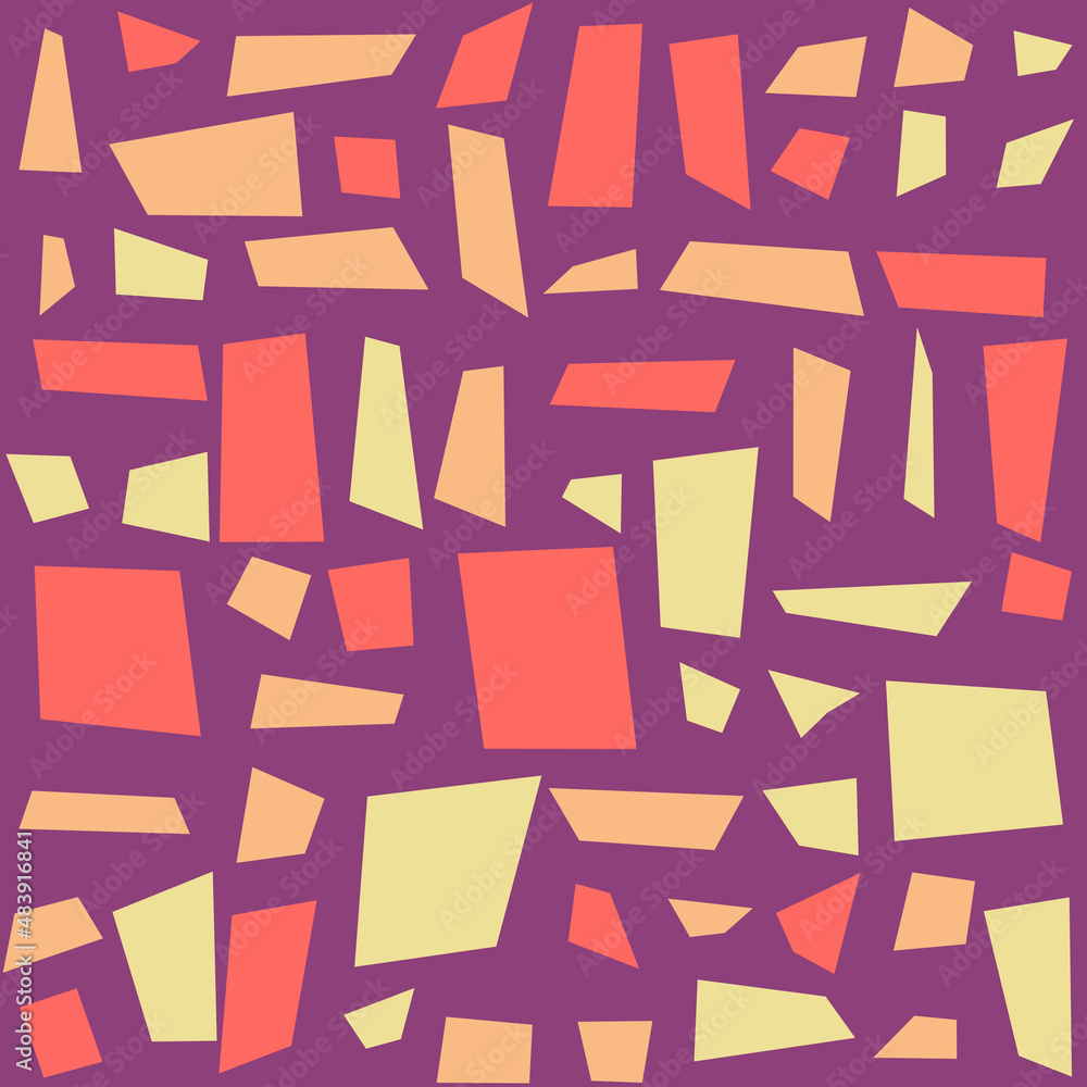 Offset Quads generative art background art illustration Offset Quads generative art background art illustration