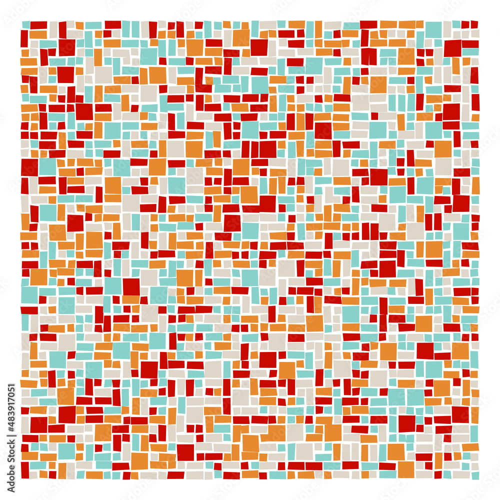 Offset Quads generative art background art illustration Offset Quads generative art background art illustration