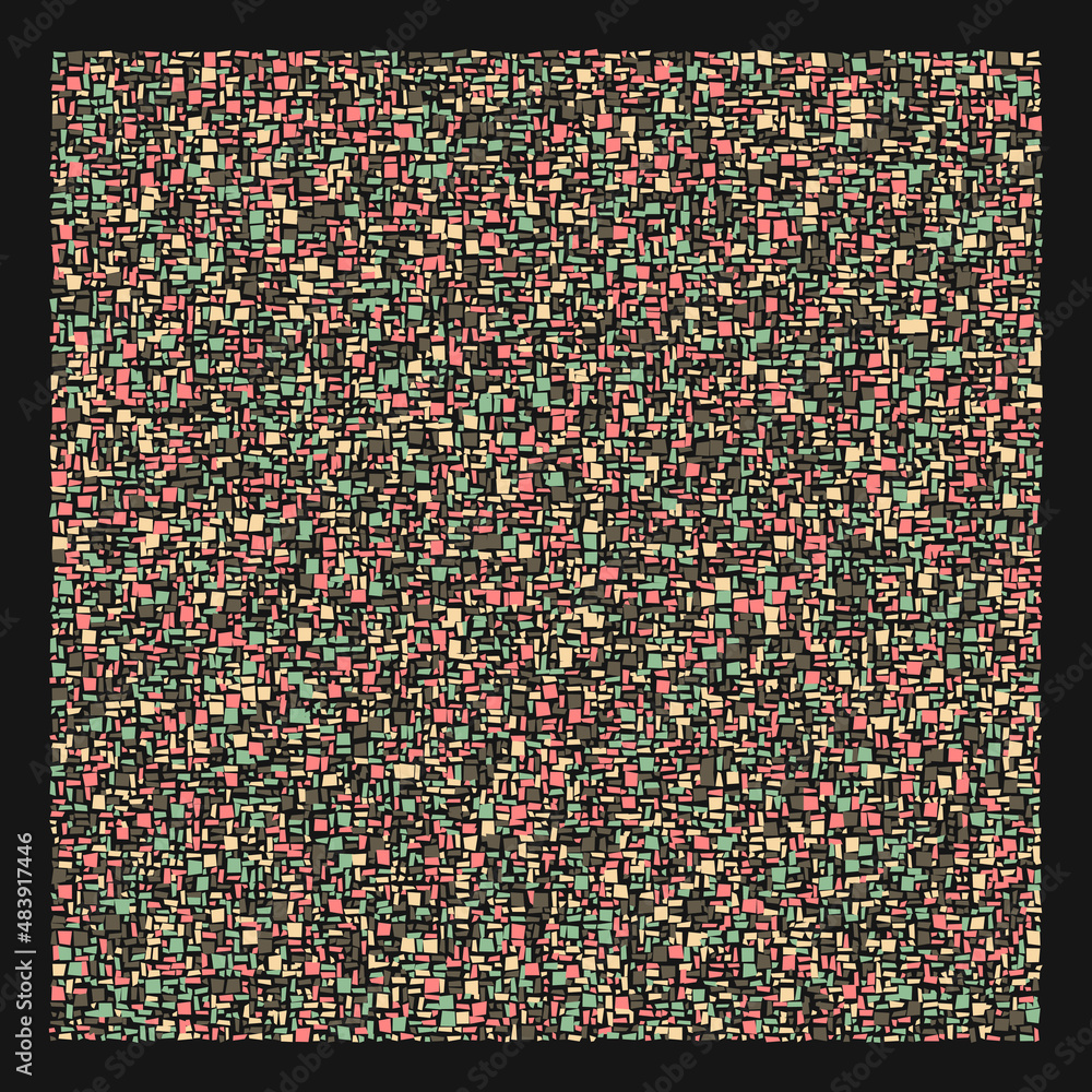 Offset Quads generative art background art illustration Offset Quads generative art background art illustration