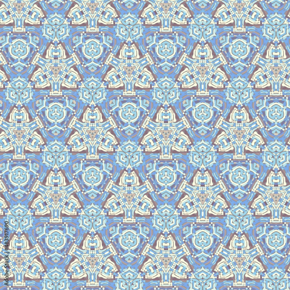Abstract fractal pattern. Abstract fractal pattern.