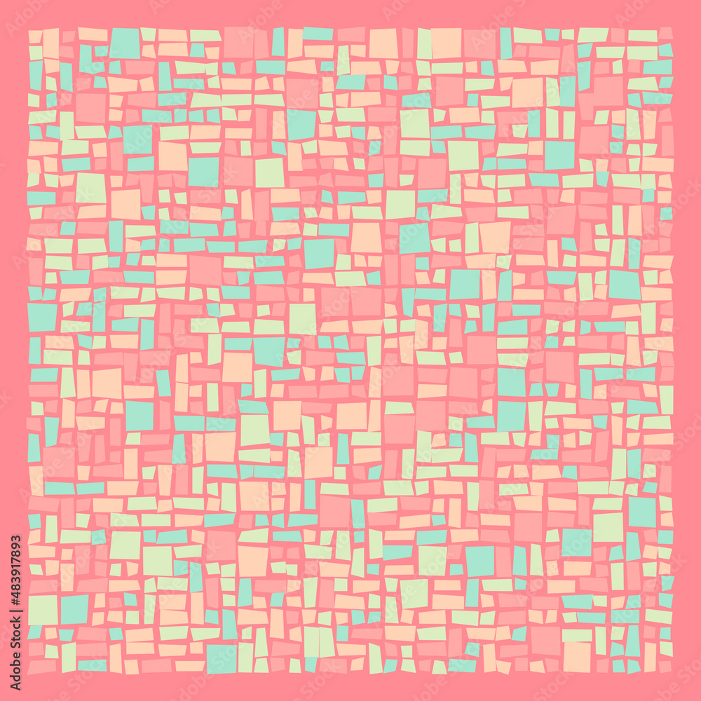 Offset Quads generative art background art illustration Offset Quads generative art background art illustration