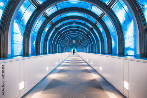 Blue corridor 